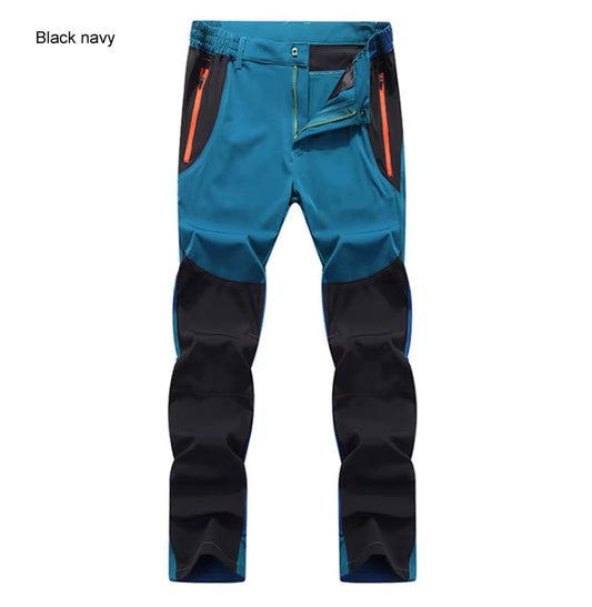 Men's Quick-Dry Waterproof Outdoor Pants for Hiking, Camping, Climbing, Fishing, and Trekking